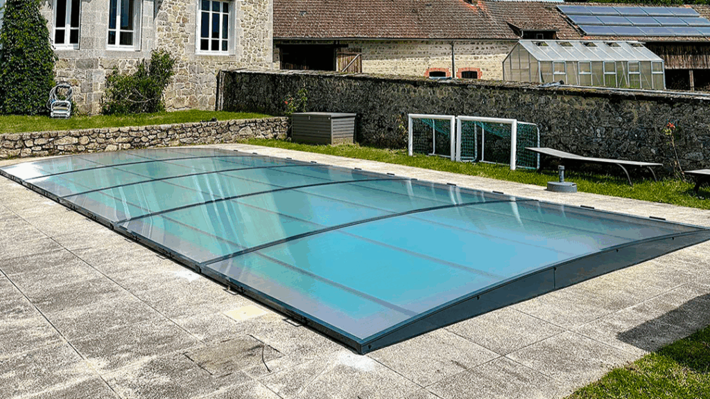 Cubierta de piscina plana Tapia Cubierta de piscina plana Tapia